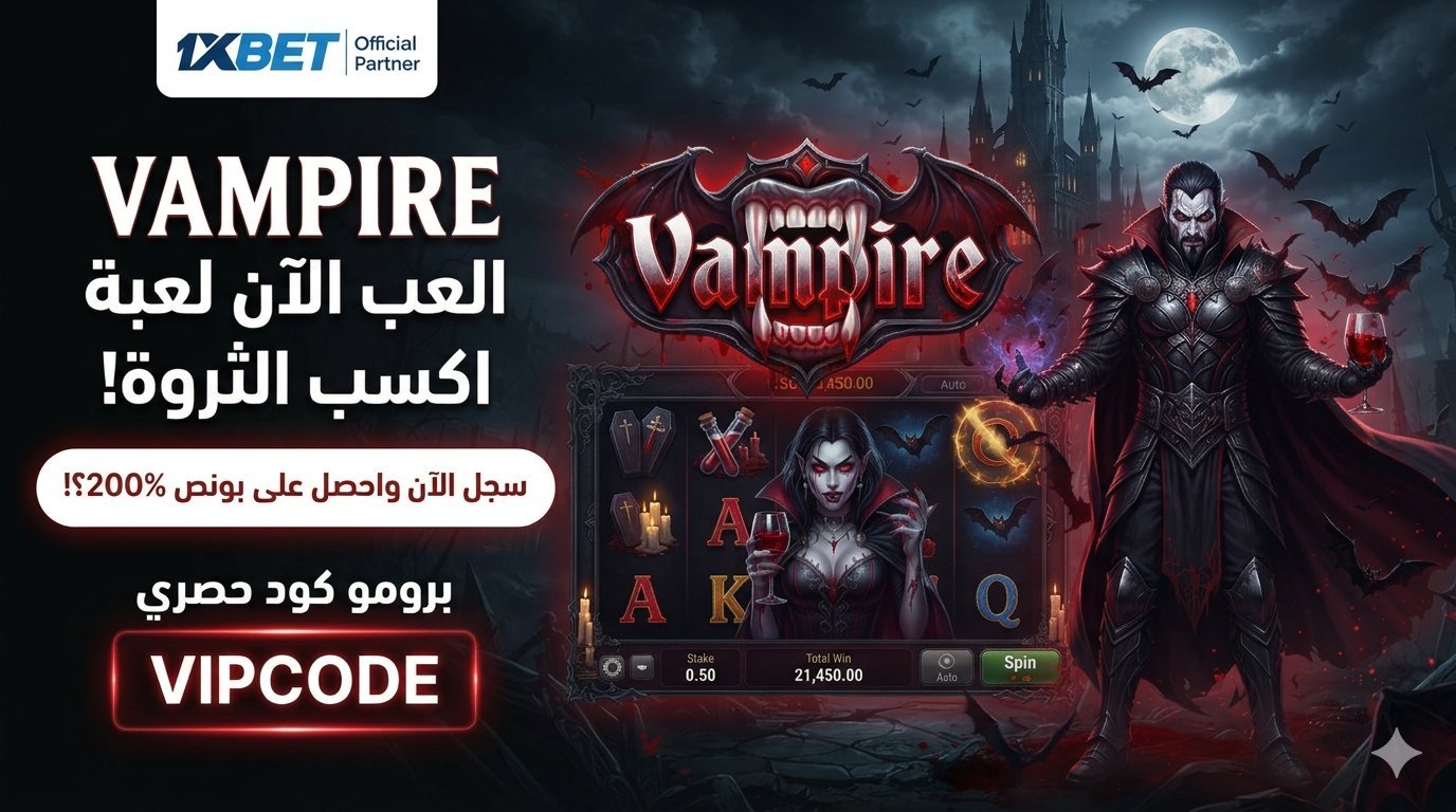 لعبة Vampire 1xBet